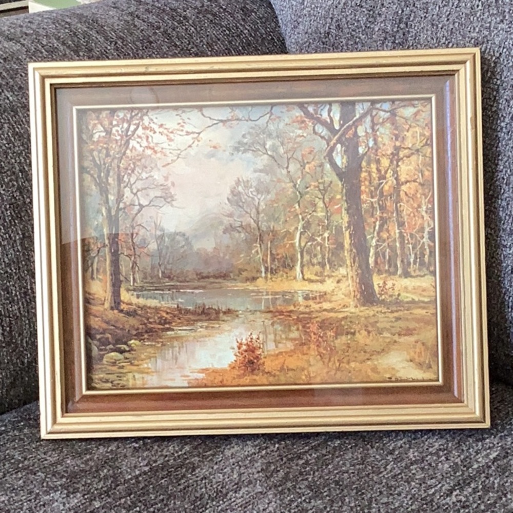 Advertising lithograph Robert Wood
